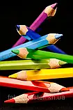 Олівці кольорові Faber-Castell 12 кольорів "Замок" + 3 двокольорові олівці + точила, 110312, фото 7