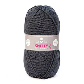 DMC Knitty 4 50 гр, колір Баклажан 633