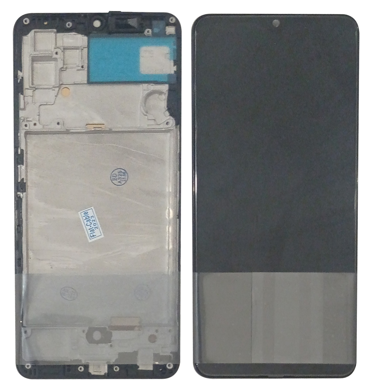 Дисплейний модуль (екран) для Samsung A325 Galaxy A32 OLED Ориг. розмір Чорний У рамці (PRC)