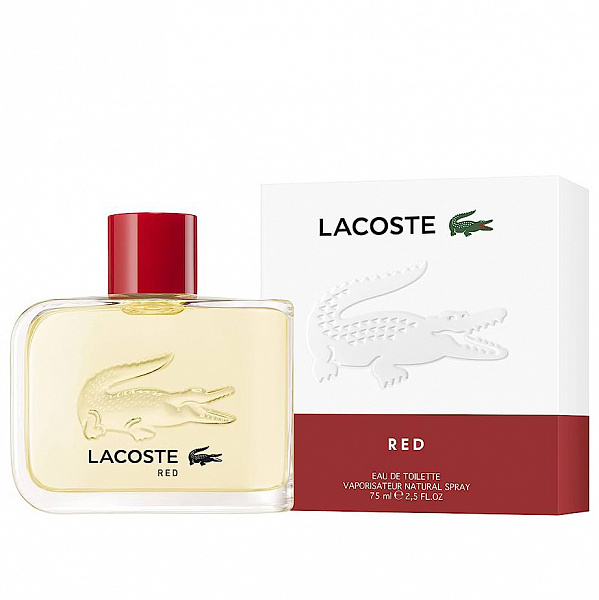Туалетна вода Lacoste Red for Men для чоловіків — edt 75 ml