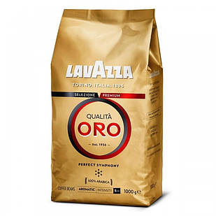Кава зернова Lavazza Qualita Oro 100% Лавацца Каліті Оро Арабіка 500 г Італія
