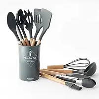 Набор кухонных силиконовых принадлежностей Rainberg Kitchen Set 12 предметов