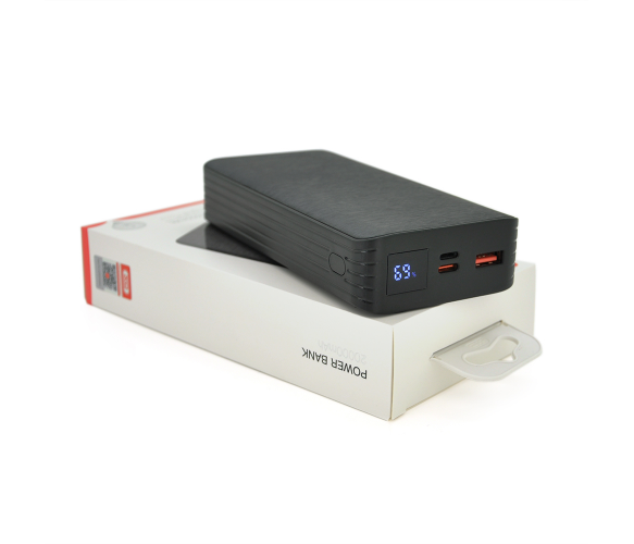 PowerBank XO-PR144 20000mAh, Input:5V/2А(Lightning),5V/3 А,9V/2А(Type-C),Output:5V/3А,9V/2А, 12V/1,5А(USB)