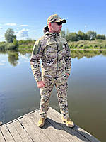 Осенний военный костюм Soft Shell Демисезонный комплект Military оригинал Форма ВСУ Мультикам