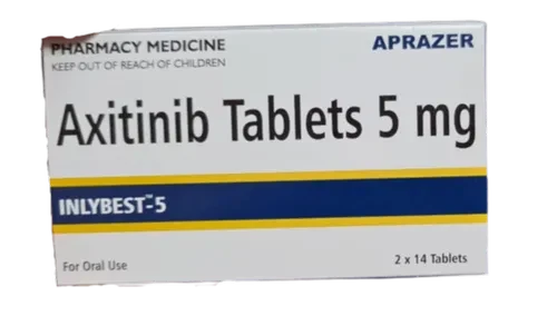 Axitinib 5 mg (Акситиниб, аналог Инлита, 28 таб)