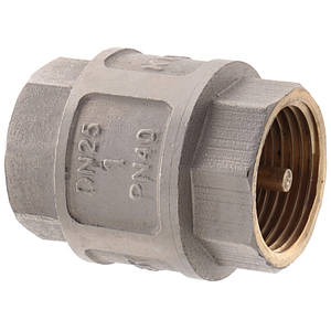 Клапан зворотний KOER (нікельований) 1"