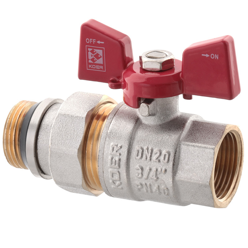 Кран з американкою KOER 3/4" "антипротечка"