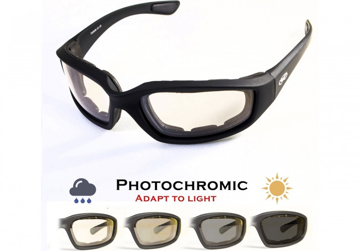 Окуляри фотохромні (захисні) Global Vision KickBack Photochromic (clear) фотохромні прозорі ***