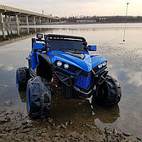 Дитячий електромобіль Buggy 4WD (синій колір) + кондиціонер, пульт дистанційного керування 2,4G