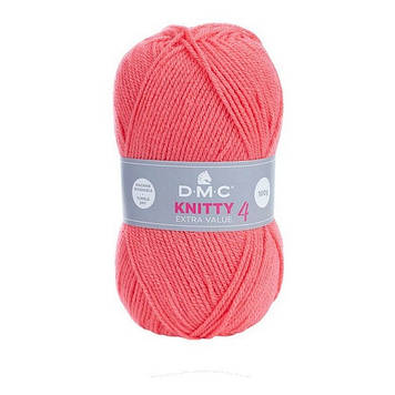 DMC Knitty 4 50 гр, колір Рожевий 688