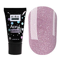 Акригель KIRA NAILS ACRYL GEL GLAMOUR 04, 30 Г