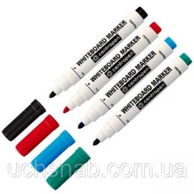 Маркери кольорові, 4 шт Centropen