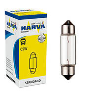 Автомобильная лампа Narva C5W SV8.5 24V 5W салон, номера 17136 Standard 36mm