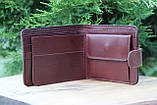 Шкіряний гаманець ручної роботи "Етно", фото 5