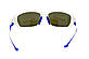 Захисні окуляри з поляризацією BluWater Seaside White Polarized (G-Tech™ blue), дзеркальні сині, фото 4