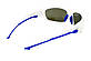 Захисні окуляри з поляризацією BluWater Seaside White Polarized (G-Tech™ blue), дзеркальні сині, фото 6
