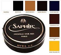 Паста для обуви Saphir Medaille D'or Pate De Luxe 100 мл Бордовый(08)