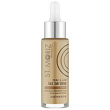 Автобронзат-сироватка для обличчя з ефектом шимеру St.Moriz Professional Prime&Glow Serum, 25 мл