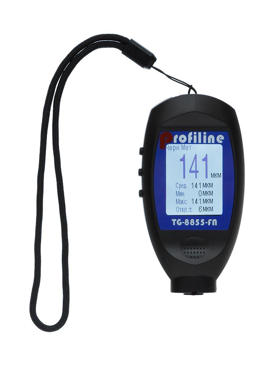 Товщиномір Profiline TG-8855-FN (Fe Al) меню російською