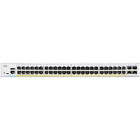 Коммутатор Cisco CBS350 Managed 48-port GE, PoE, 4x1G SFP (CBS350-48P-4G-EU)