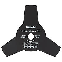 Ніж для тримера Ø255×25.4мм 3Т SIGMA (5624311)