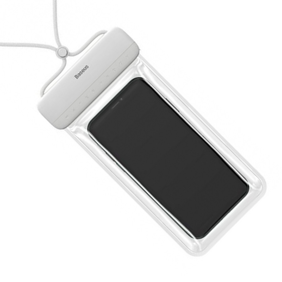Водонепроникний чохол для телефона та документів Baseus Let's go Slip Cover Waterproof Bag (білий)