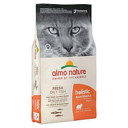 Almo Nature (Альмо Натур) Holistic Cat Fish — Сухий корм для дорослих кішок зі свіжою рибою 12 кг