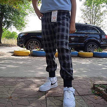 Дитячі теплі штани з начосом "ЗОЛОТО" Art: 611