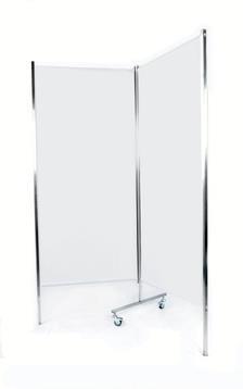 Ширма медична двосекційна Farmatic MS-2-NATA SL, фото 1