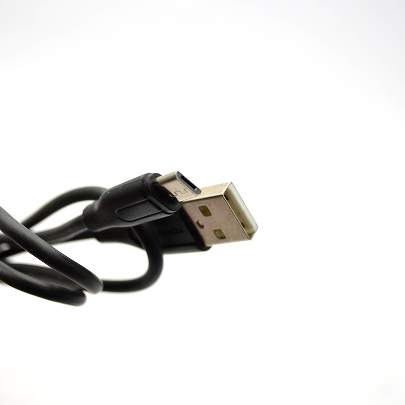 Кабель Tornado C1 Micro USB 2.4A 1.2M Black, фото 3