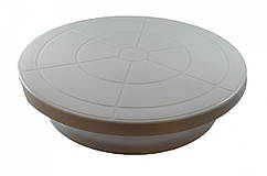 Стійка для торта обертова (пластик) 28 см