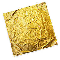 Сусальное золото листовое 8*8 см 1 лист