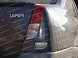 Вії на Рено Логан 1 (накладки на задні фари Renault Logan 1), фото 2