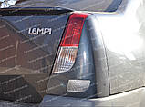 Вії на Рено Логан 1 (накладки на задні фари Renault Logan 1), фото 3