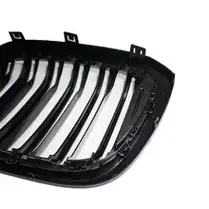 Решітка ноздрі BMW (БМВ) X4 series G02 (2018-2023) - Глянець 2 ребра, фото 5