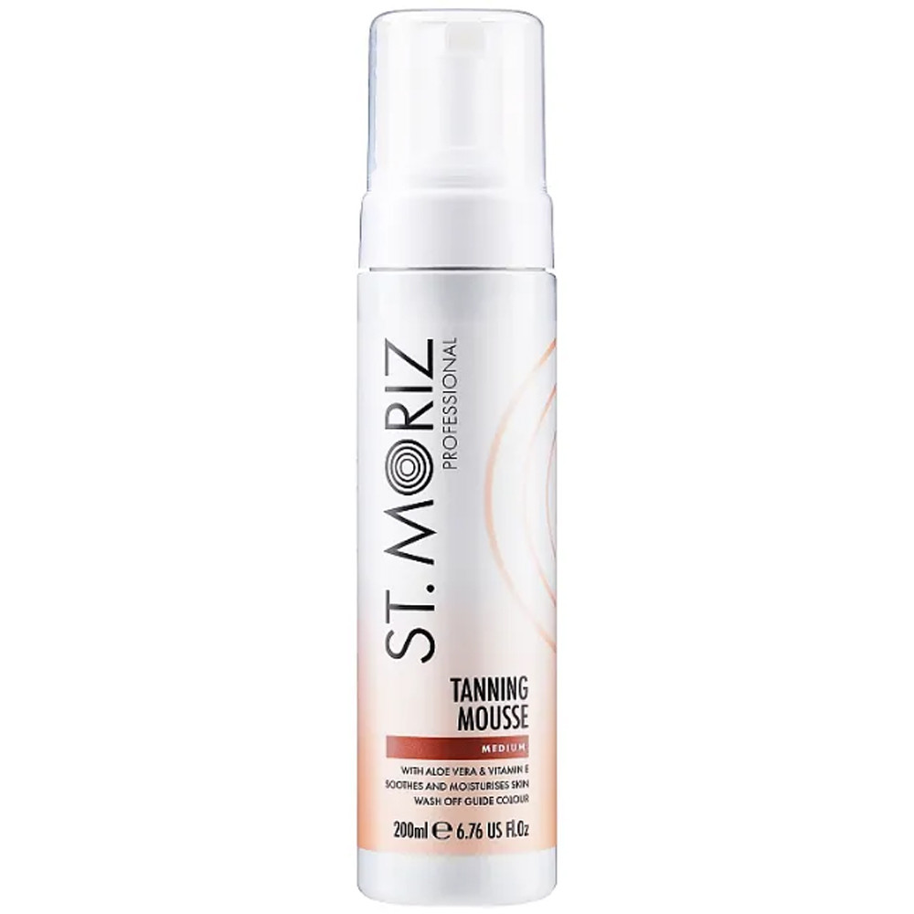 Автобронзат-мус St.Moriz Tanning Mousse Pro Medium, 200 мл