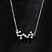 Срібна підвіска Знак зодіаку Скорпіон, ланцюжок із сузір'ями, срібло 925 проби, довжина 40+4.5 см, фото 2