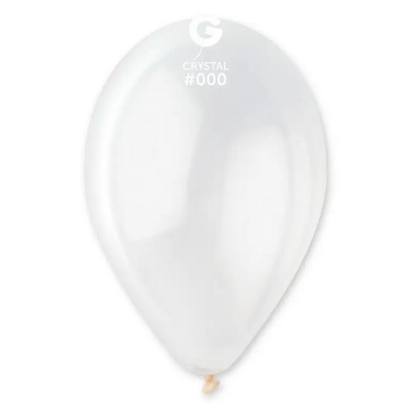 Латексна куля прозора 10" (25 см) Gemar
