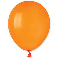 Латексна кулька пастель оранжевий 3" / 04 / 7см Orange Gemar