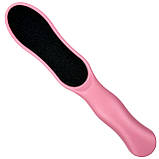 Двостороння терка с напиленням для домашнього педикюру 183, фото 3