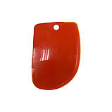 Набір скребків, шпателів кондитерських пластикових, 3 шт, 12х8 см, Master Class, фото 6