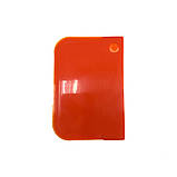 Набір скребків, шпателів кондитерських пластикових, 3 шт, 12х8 см, Master Class, фото 4