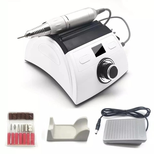 Апарат для манікюру Nail Master ZS-710 35000 об./хв, 65 Вт Бiлий, фото 1