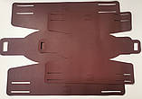 Органайзер шкір.зам. розмір медіум (бордовий) (10*17*9 см), фото 2