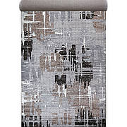 Килимова доріжка Сіра абстракція Mira 24037/123