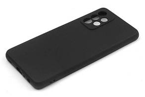 Чохол-бампер Черний силіконовий для Samsung A52, фото 1