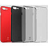 Чохол Baseus для Apple iPhone 7/8 Plus Wing Case, Transparent White (WIAPIPH7P-E02), фото 3
