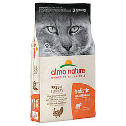 Almo Nature (Альмо Натюр) Holistic Cat Turkey — Сухий корм для дорослих кішок зі свіжою індичкою 12 кг