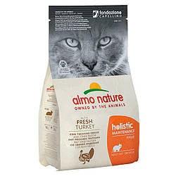 Almo Nature (Альмо Натюр) Holistic Cat Turkey — Сухий корм для дорослих кішок зі свіжою індичкою 400 гр
