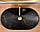 Умивальник ( раковина) ROYAL MARBLE BLACK MATT — REA, фото 4